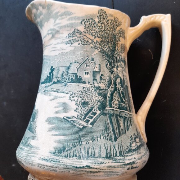 Fabulous 1940s Meakin Tintern Pitcher - Picture 7 of 8